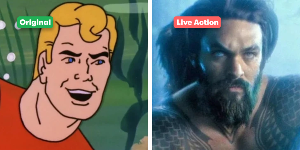 aquaman y jason momoan no se parecen a la version original | Casi Creativos