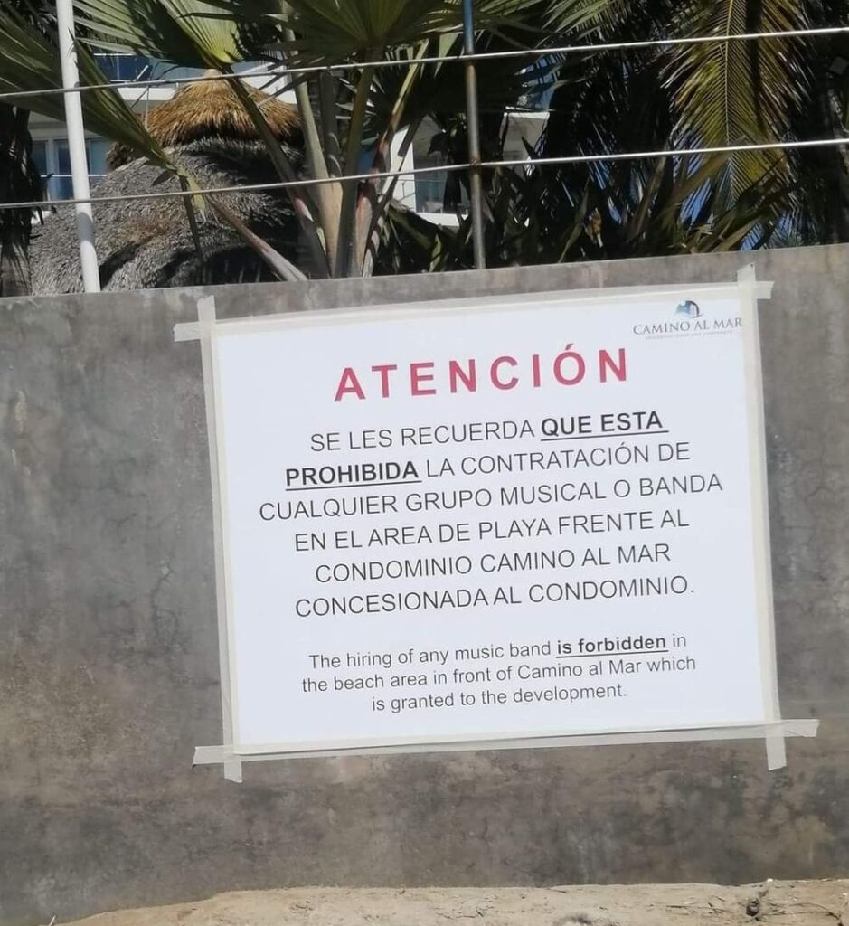 Prohibir música de banda en Mazatlán Sinaloa.
