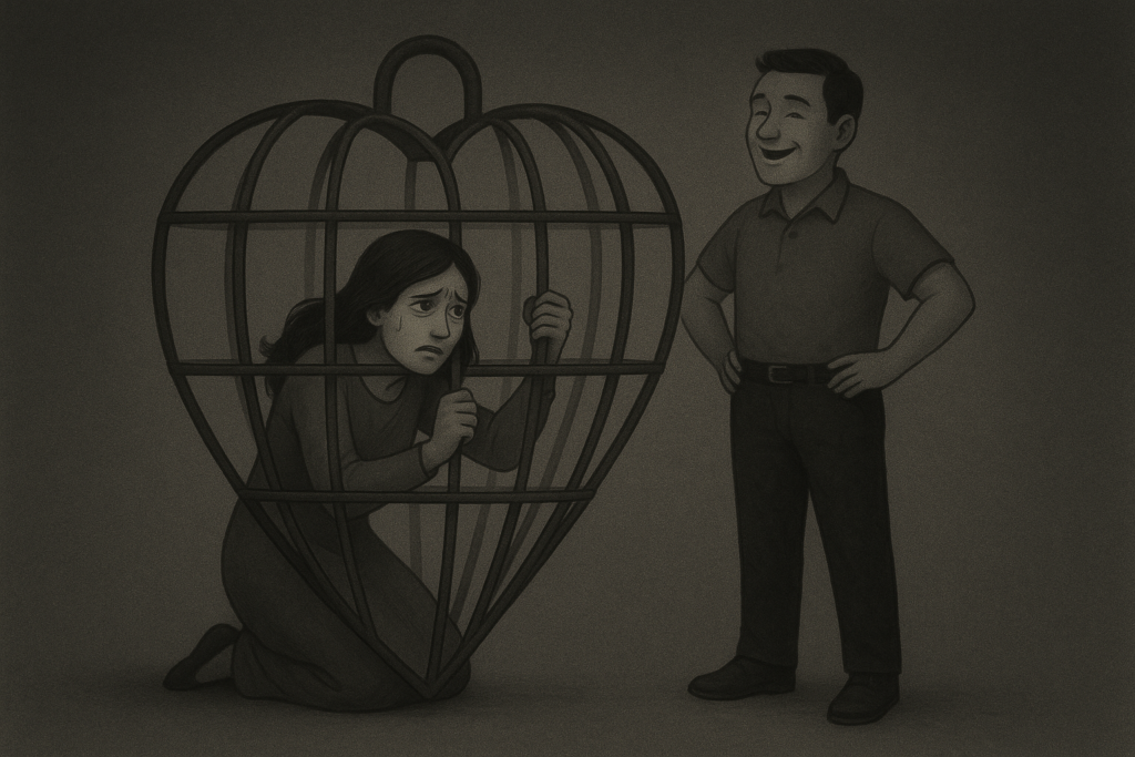 Un hombre no cambia por amor mujer encerrada | Casi Creativos